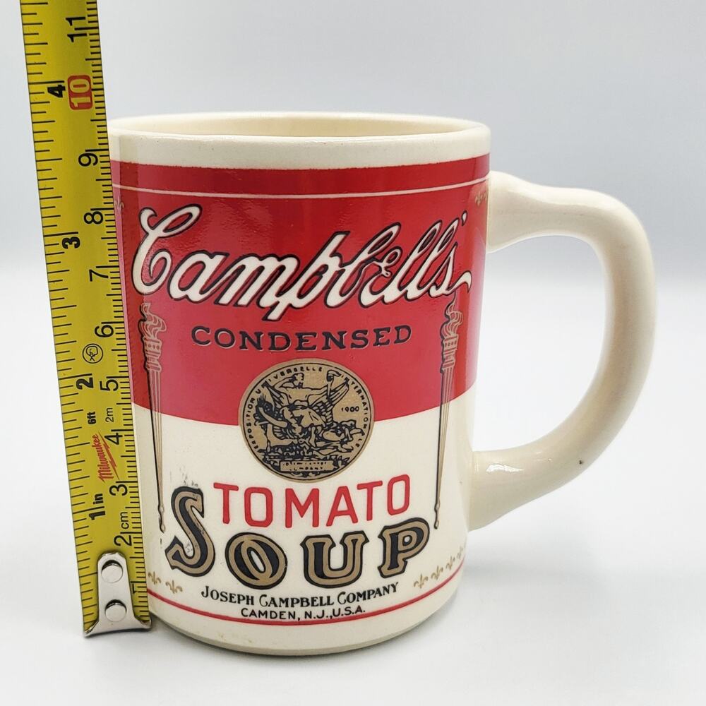 Vintage Campbell's Condensed Tomato Soup Ceramic Mug Joseph Campbell Company USA - Picture 6 of 6